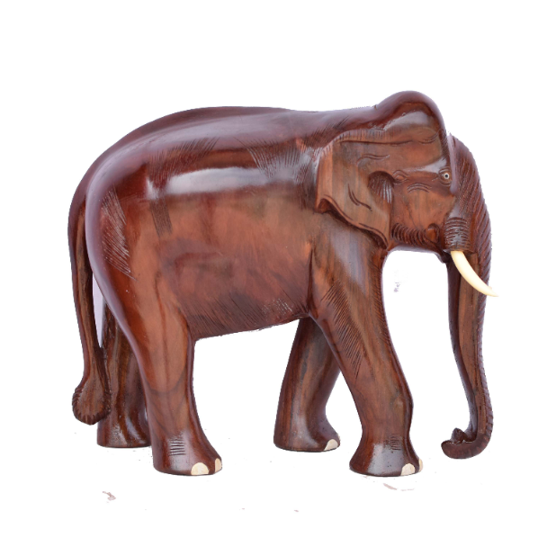 Wooden Elephant 2 inch thumbnail 5