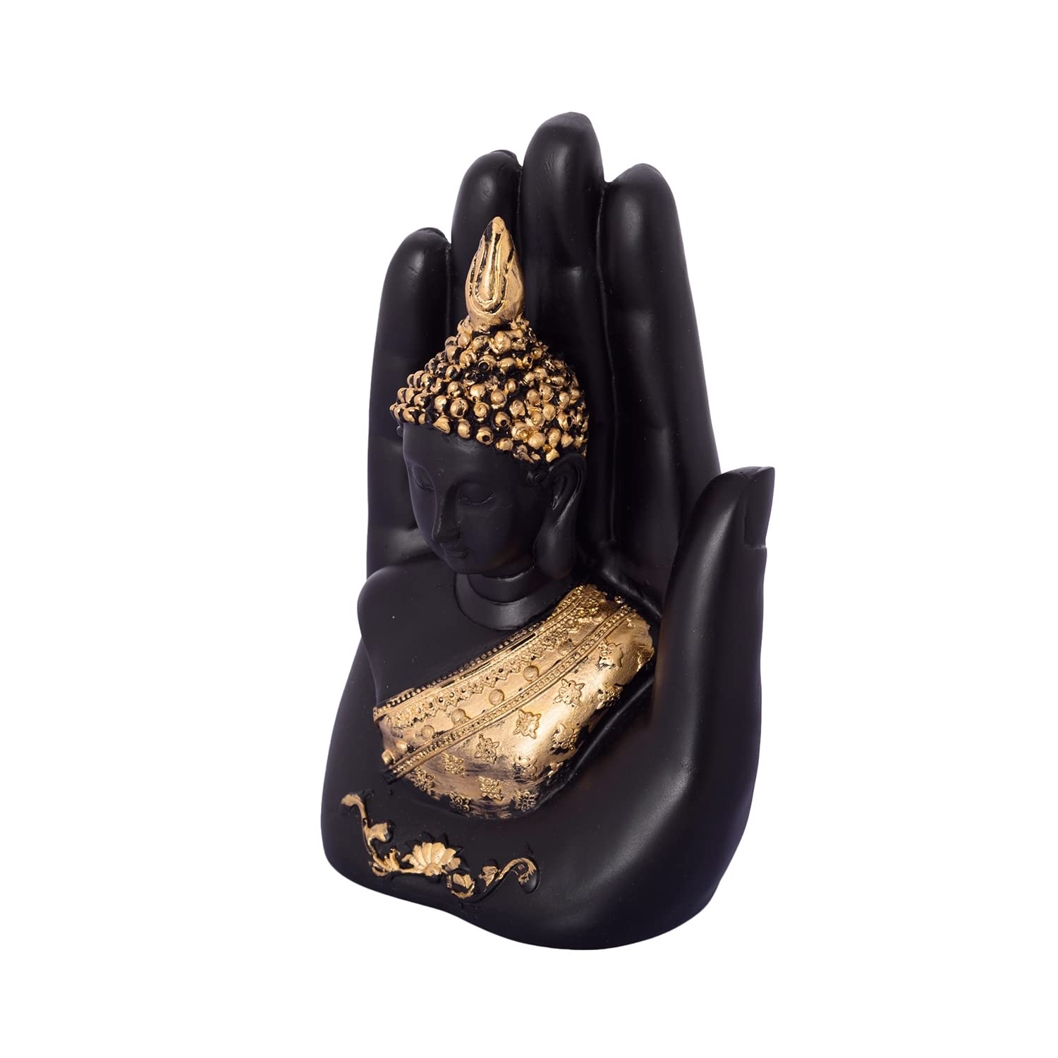 Palm Lord Buddha Idol Polyresin  thumbnail 4