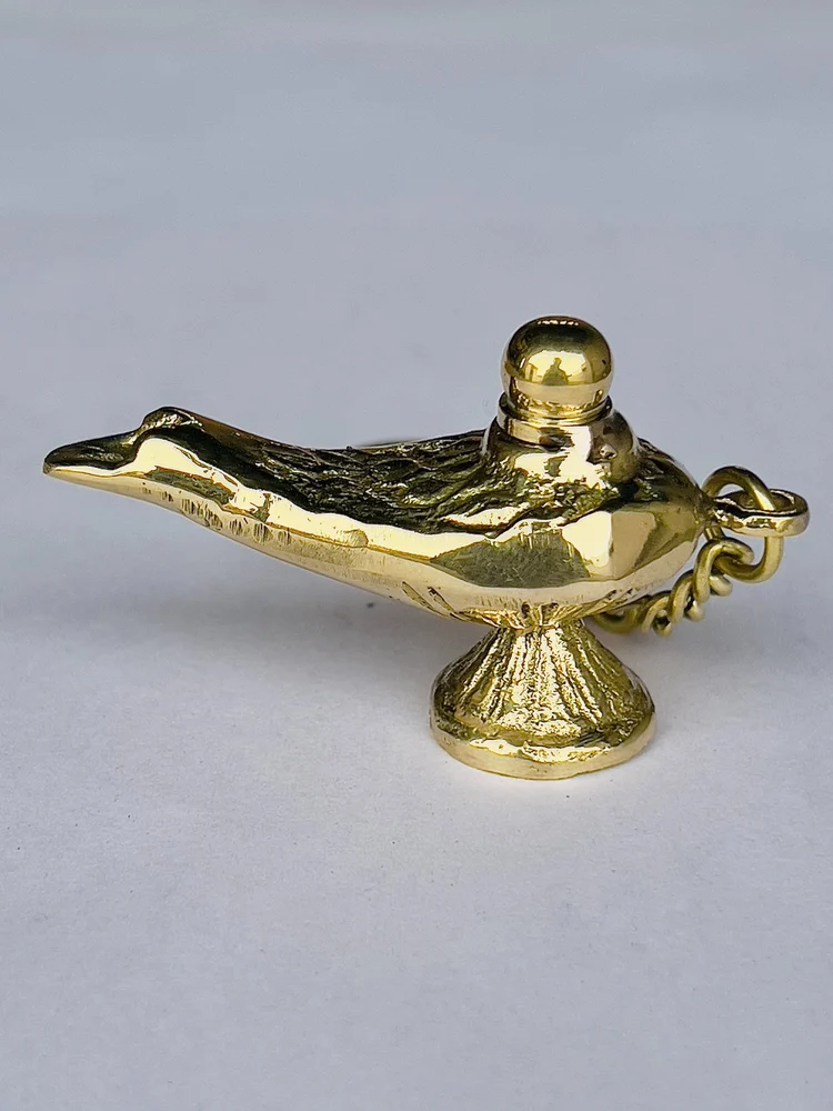 Brass Aladdin Key Chain thumbnail 2
