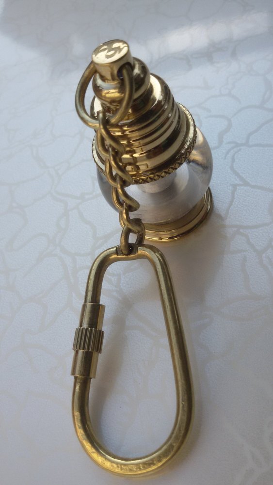 Brass Lantern Keychain
