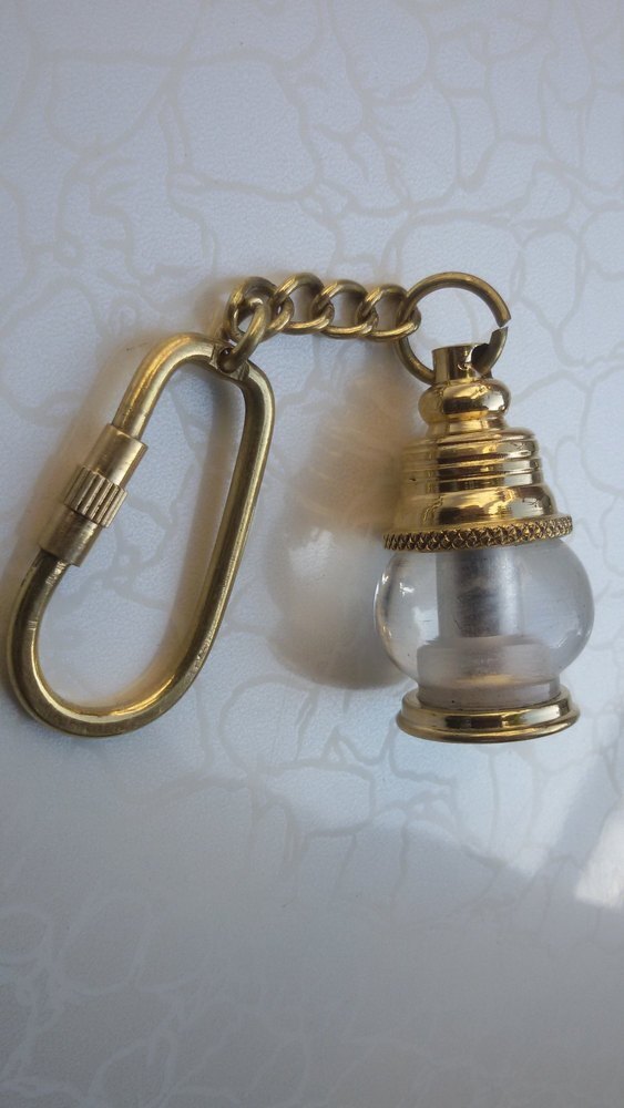 Brass Lantern Keychain thumbnail 2