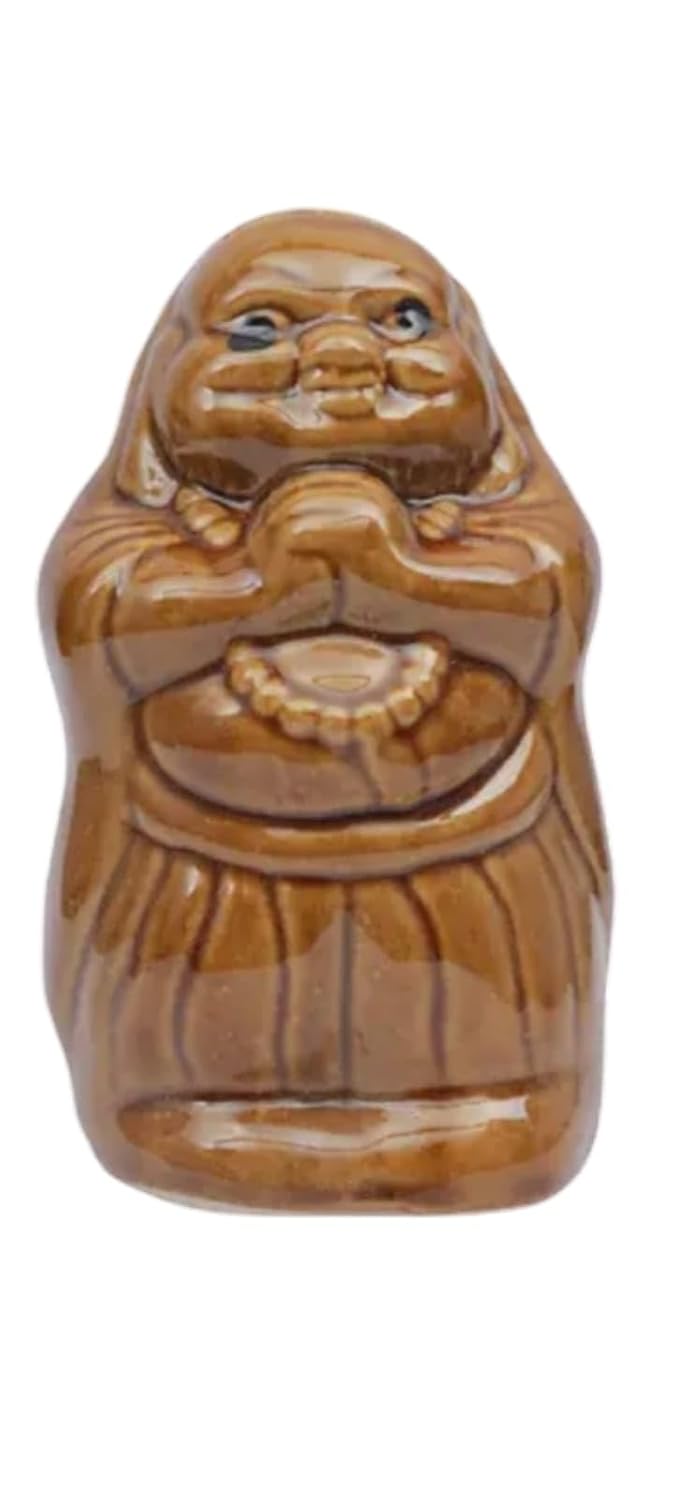Ceramic Laughing Buddha Coin Bank thumbnail 2