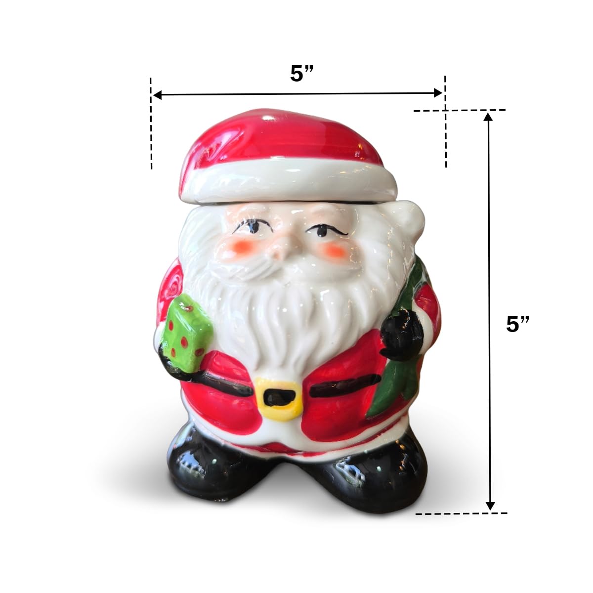 Ceramic Santa Mug thumbnail 2