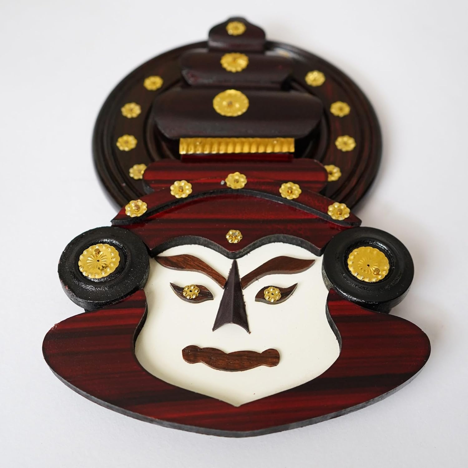 Kathakali Wooden Face [Printed ] thumbnail 4